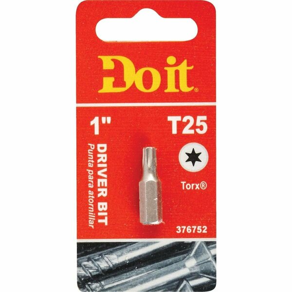 All-Source T25 TORX 1 In. Insert Screwdriver Bit 307591DB